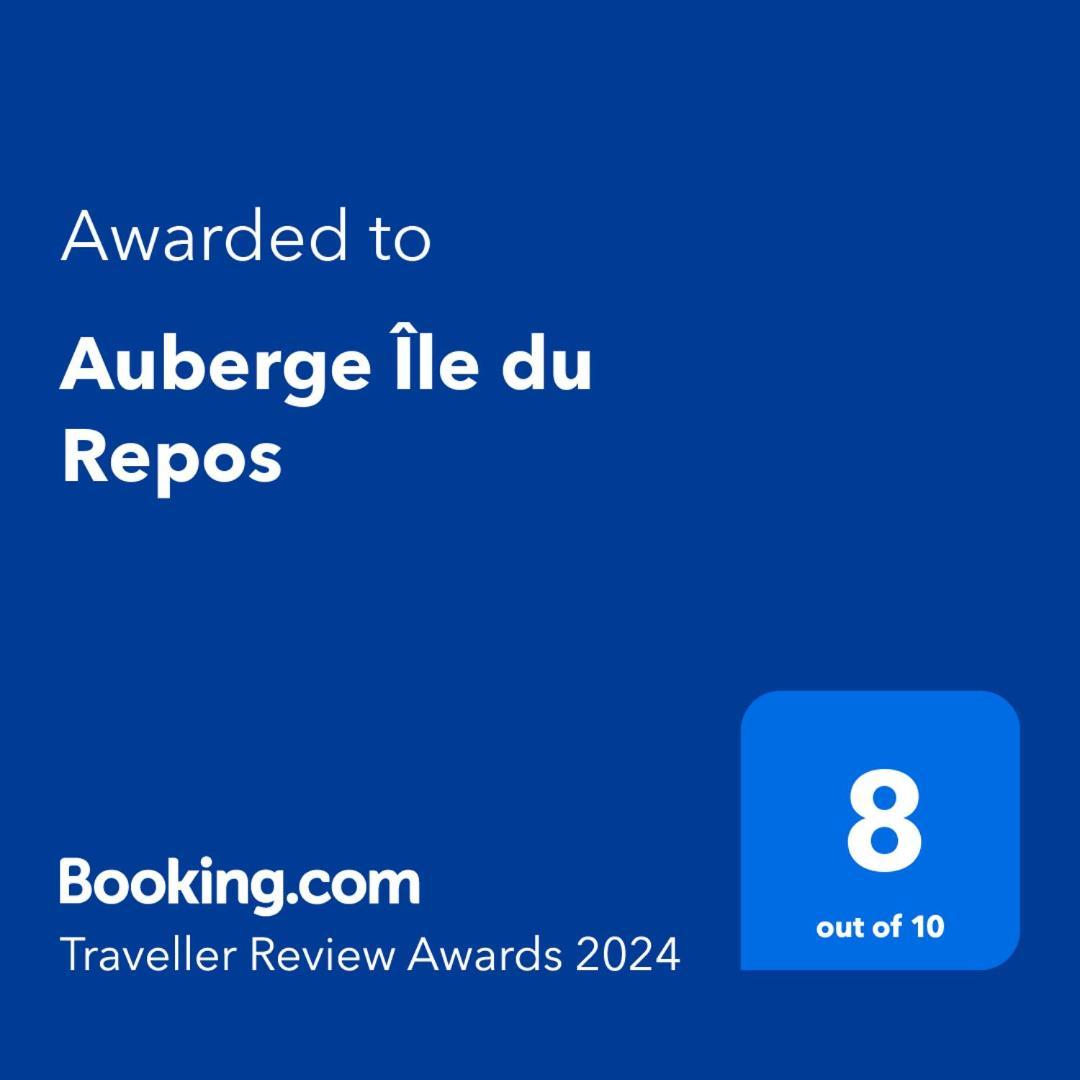 Auberge Ile Du Repos Honfleur Bagian luar foto